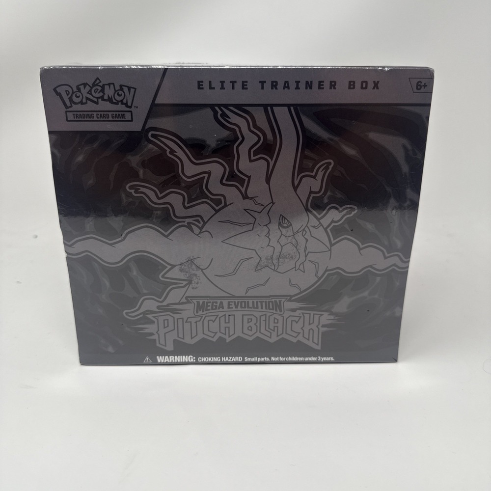 Pokémon Mega Evolution Pitch Black Elite Trainer Box ETB - New Sealed
